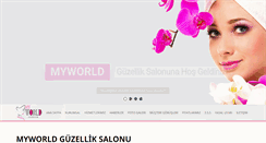 Desktop Screenshot of myworldguzellik.com